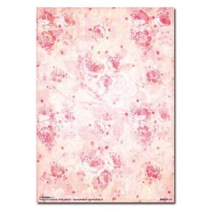 Hintergrundpapier A4 rosa Blumen