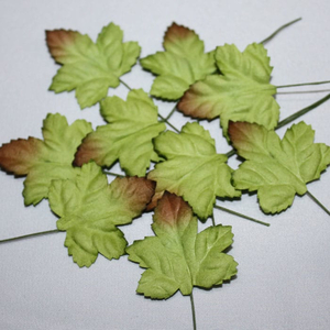 Blumenblätter Ahorn 30 Stück - Maulbeerpapier