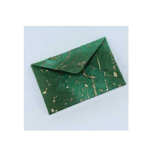 Mini-Briefumschläge (grün) Maulbeerpapier (10 St.)