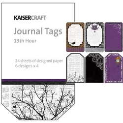 Journal Tags 13th Hour (Halloween)
