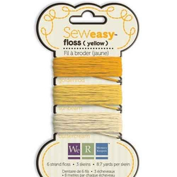 Sew Easy  Floss Yellow (gelb)