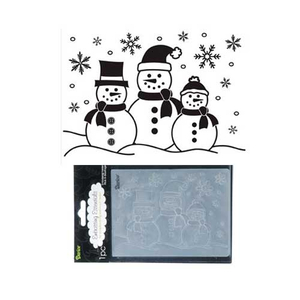 Embossing Folder (Prägefolder) Snowman (Schneemänner)