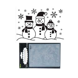 Embossing Folder (Prägefolder) Snowman (Schneemänner)