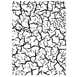 Embossing Folder Crackle (Risse)