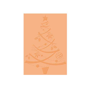 Embossing Folder (Prägefolder) Festive Tree Weihnachten