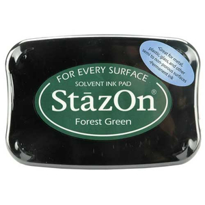 Staz On Stempelkissen dunkelgrün (Forest Green)