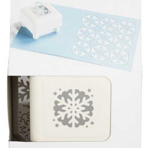 All over the page punch Stanzer Scallop Snowflake