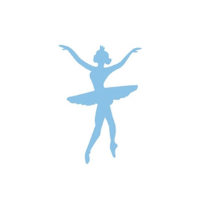 Creatables Stanzschablone Ballerina mit Krone