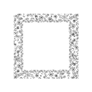 Scrapbooking-Papier Paintables Flower Frame