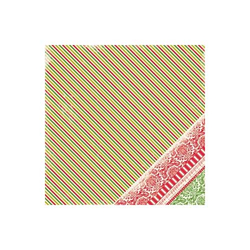 Scrapbooking-Papier Twinkle Stripes mit Glitter -...