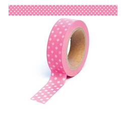 Washi-Tape Punkte Polka Dots pink