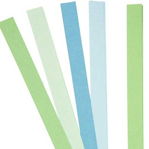 Flechtstreifen blau & grün 1,5 cm 100 Stück*