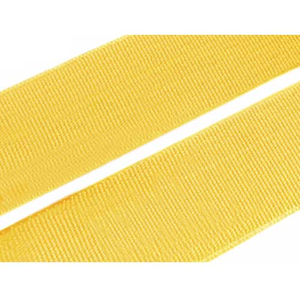 Gummiband gelb 20 mm - 1 Meter