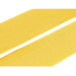 Gummiband gelb 20 mm - 1 Meter