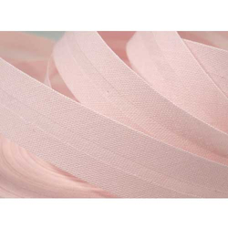 Schrägband Baumwolle rosa 14 mm