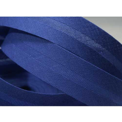 Schrägband Baumwolle dunkelblau 14 mm