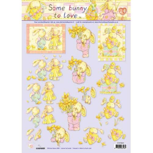 3D Bogen Ostern / Hasen Some Bunny Nr. 24