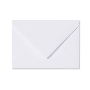 Kuvert / Briefumschlag C6 weiß 11,4 x 16,2 cm - 50 Stück