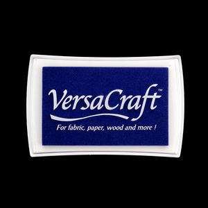 VersaCraft Stoffstempelkissen Ultramarine (dunkelblau)