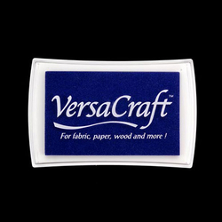 VersaCraft Stoffstempelkissen Ultramarine (dunkelblau)