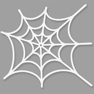 Stanzteile / DieCuts Spinnennetz (Halloween)
