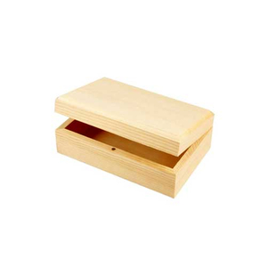 Holzbox blanko mit Magnetverschluss