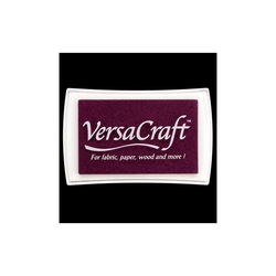 VersaCraft Stoffstempelkissen Burgundy (dunkelrot)
