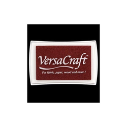 VersaCraft Stoffstempelkissen Brick (rotbraun)