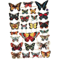 Glanzbilder Schmetterlinge