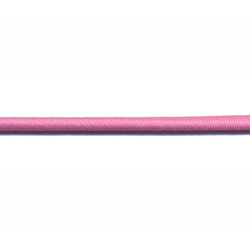 Gummikordel rosa 3 mm - 3 Meter