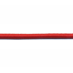 Gummikordel rot 3 mm - 3 Meter