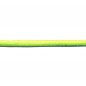 Gummikordel NEON gelb 3 mm - 3 Meter