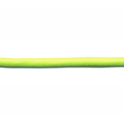 Gummikordel NEON gelb 3 mm - 3 Meter