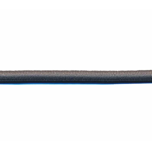 Gummikordel grau 3 mm - 3 Meter
