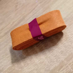 Schrägband Baumwolle orange dunkel 20 mm - 3 Meter