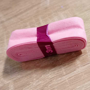 Schrägband Baumwolle rosa 20 mm - 3 Meter