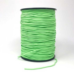 Gummikordel NEON grün 2,2 mm - 3 Meter