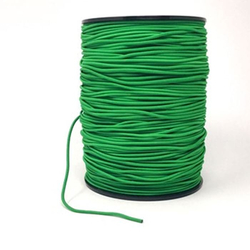 Gummikordel grün 2,2 mm - 3 Meter