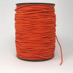 Gummikordel orange 2,2 mm - 3 Meter