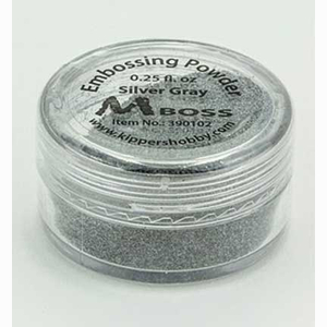 MBoss Embossingpulver Silver Grey (Grau)