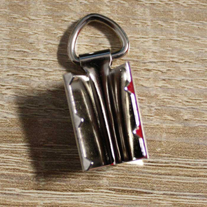 Bandklemme Schlüsselbandrohling - Key Fob 20 mm